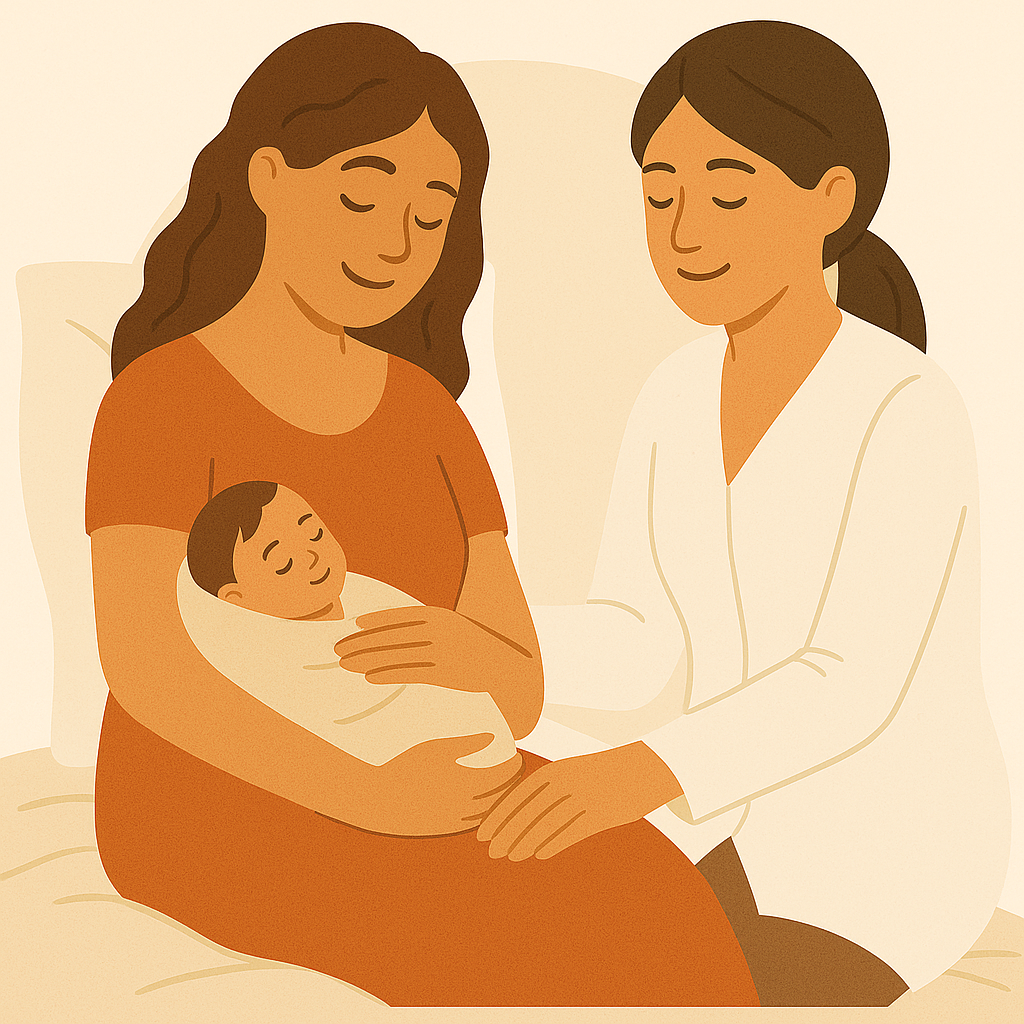 Wochenbett-Nachsorge mit Hebamme Pauline in Linkenheim